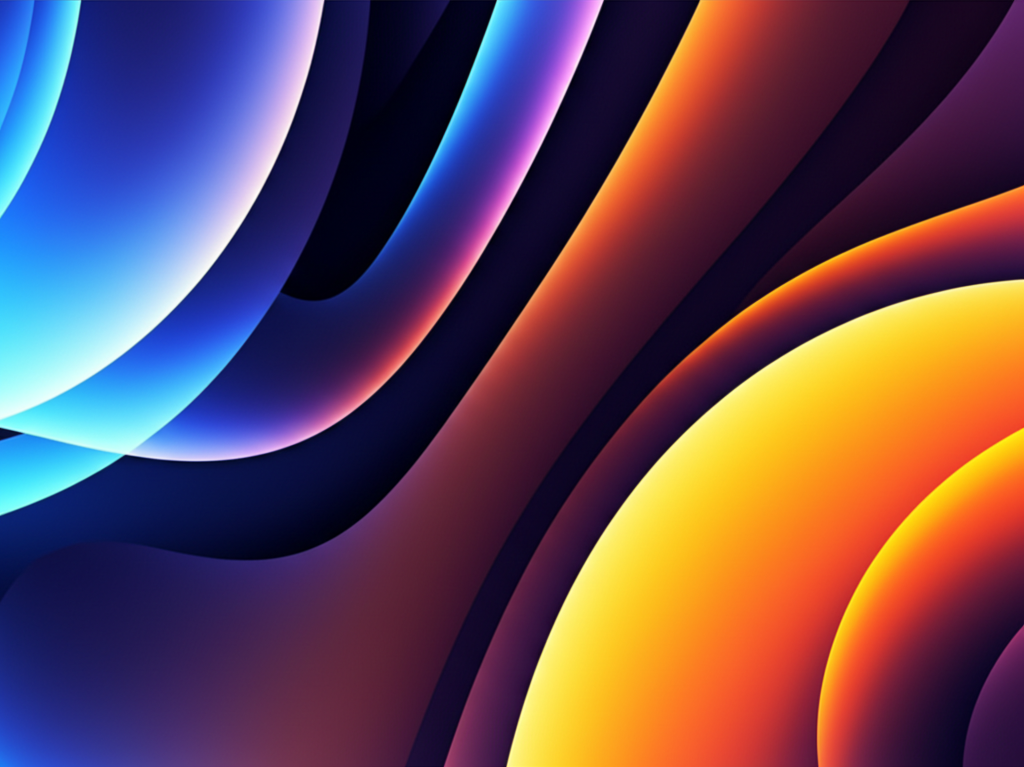 Abstract dynamic background for final call to action